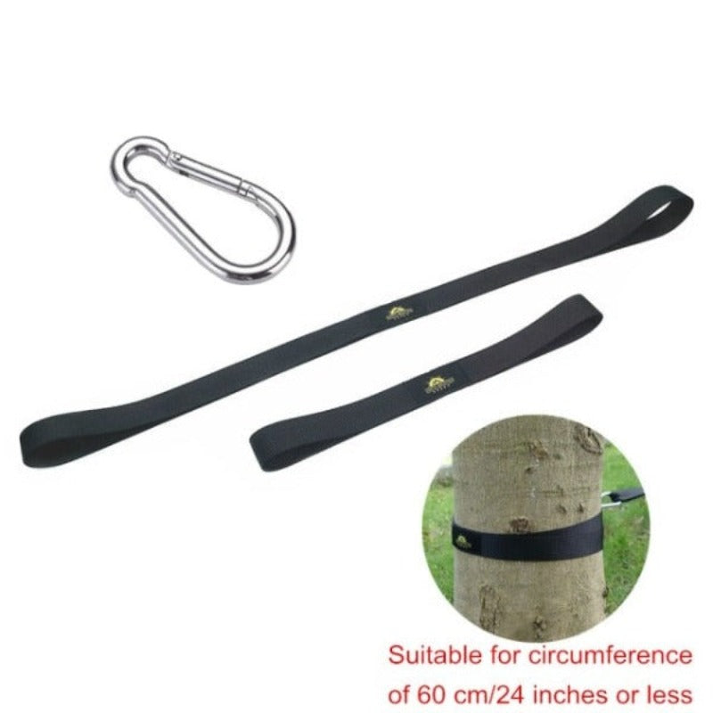 Enjoy the limitless opportunities to use your battle rope with this compact portable strap kit.